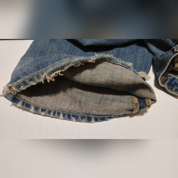 Extra Heavy Ounce OG 5 Pocket Low Fly Bootcut Denim 31x30 - Picture 8 of 11